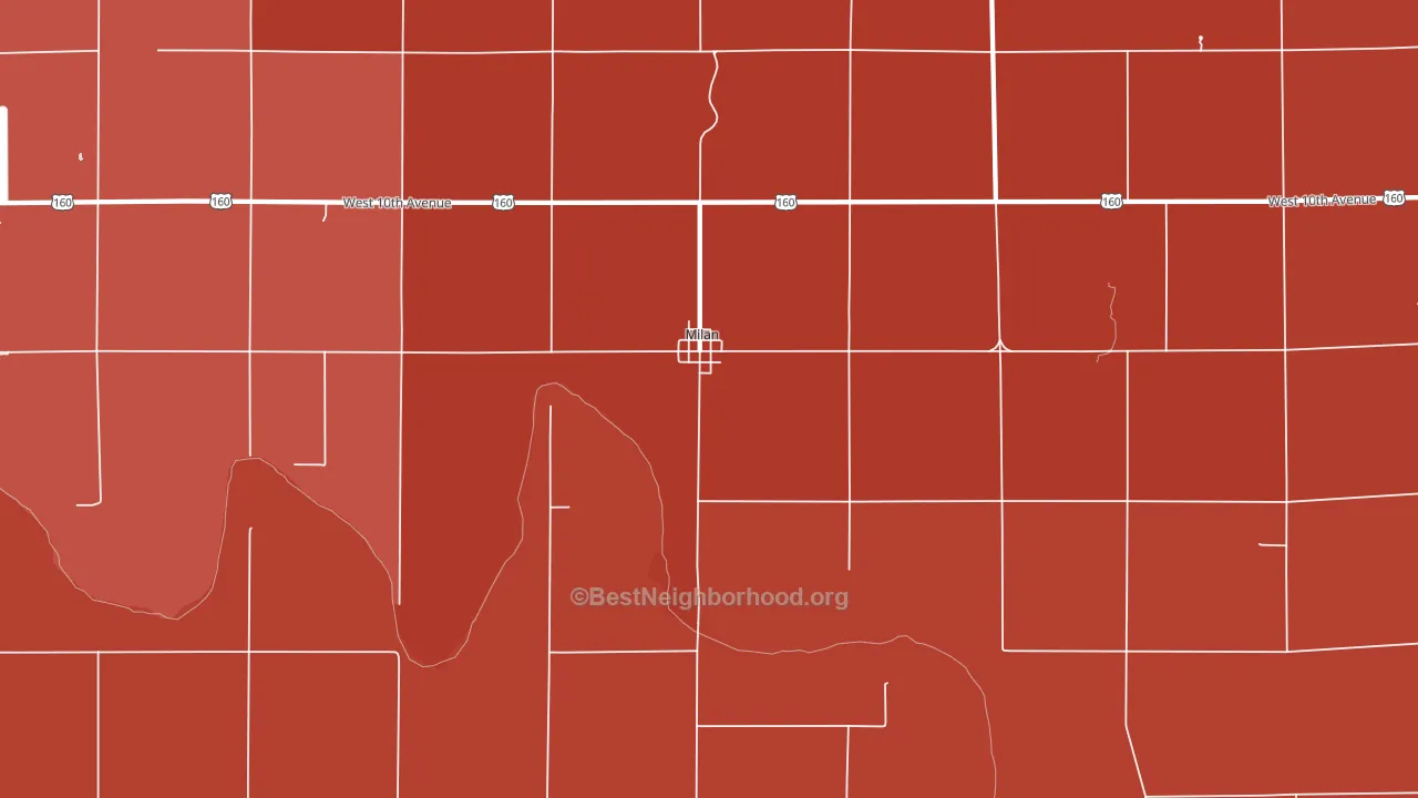 67105, KS block-group political-lean map