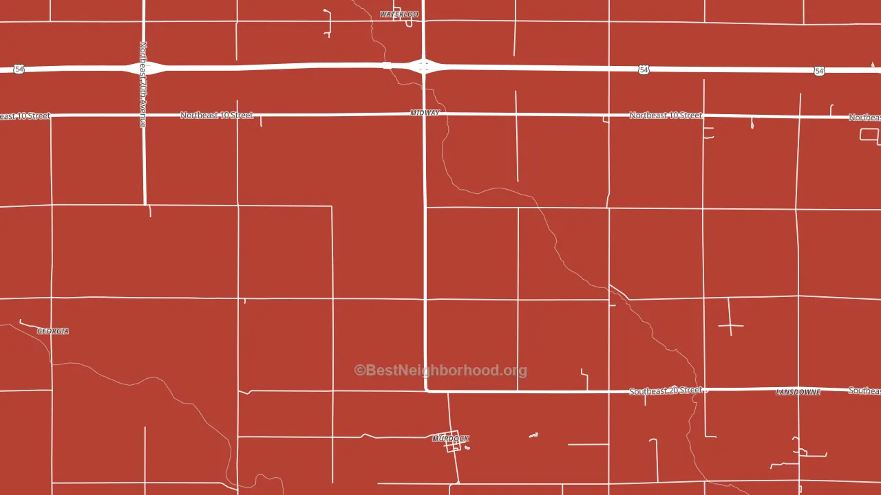 67111, KS block-group political-lean map