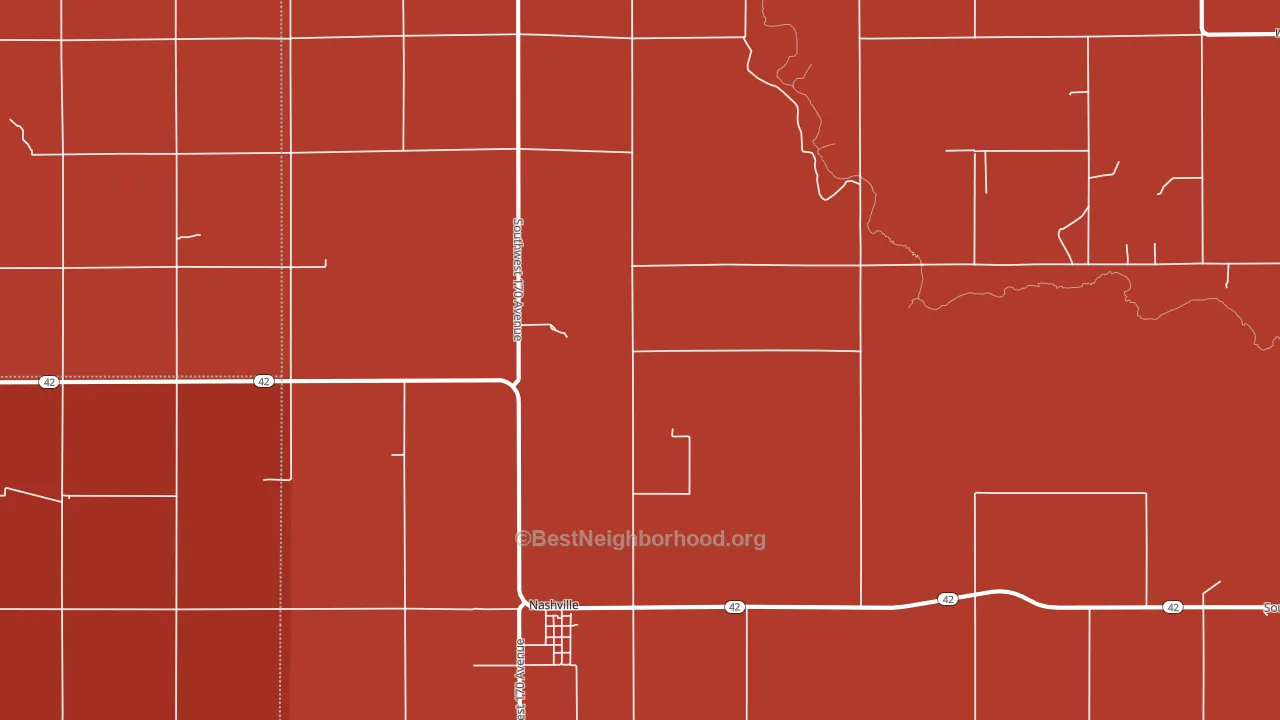 67112, KS block-group political-lean map