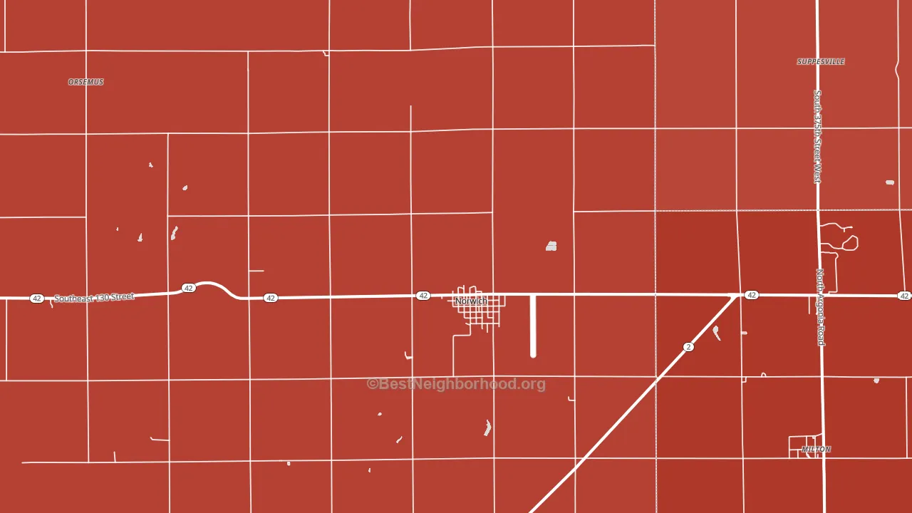 67118, KS block-group political-lean map