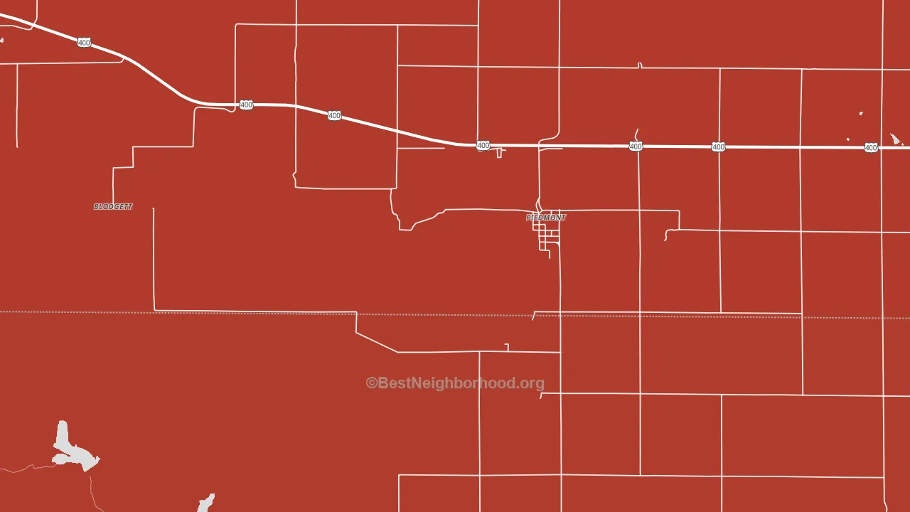 67122, KS block-group political-lean map
