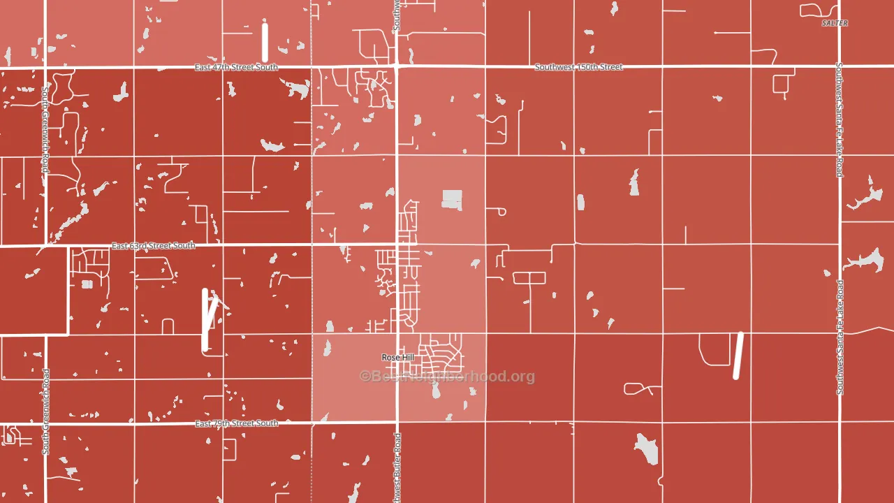 67133, KS block-group political-lean map