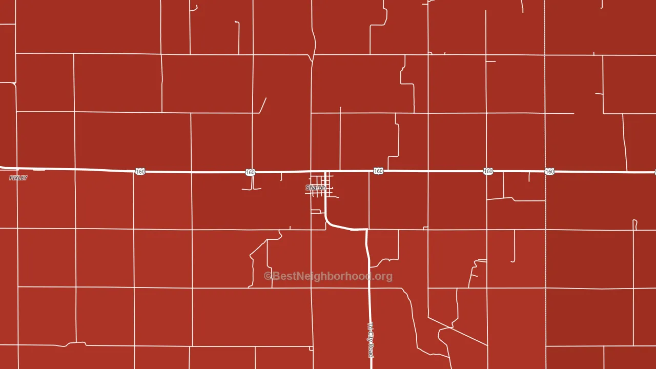 67138, KS block-group political-lean map