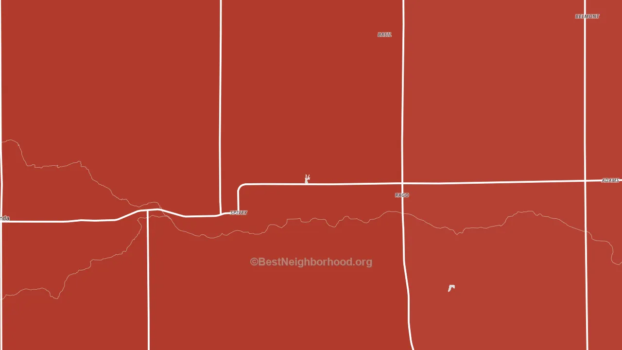 67142, KS block-group political-lean map