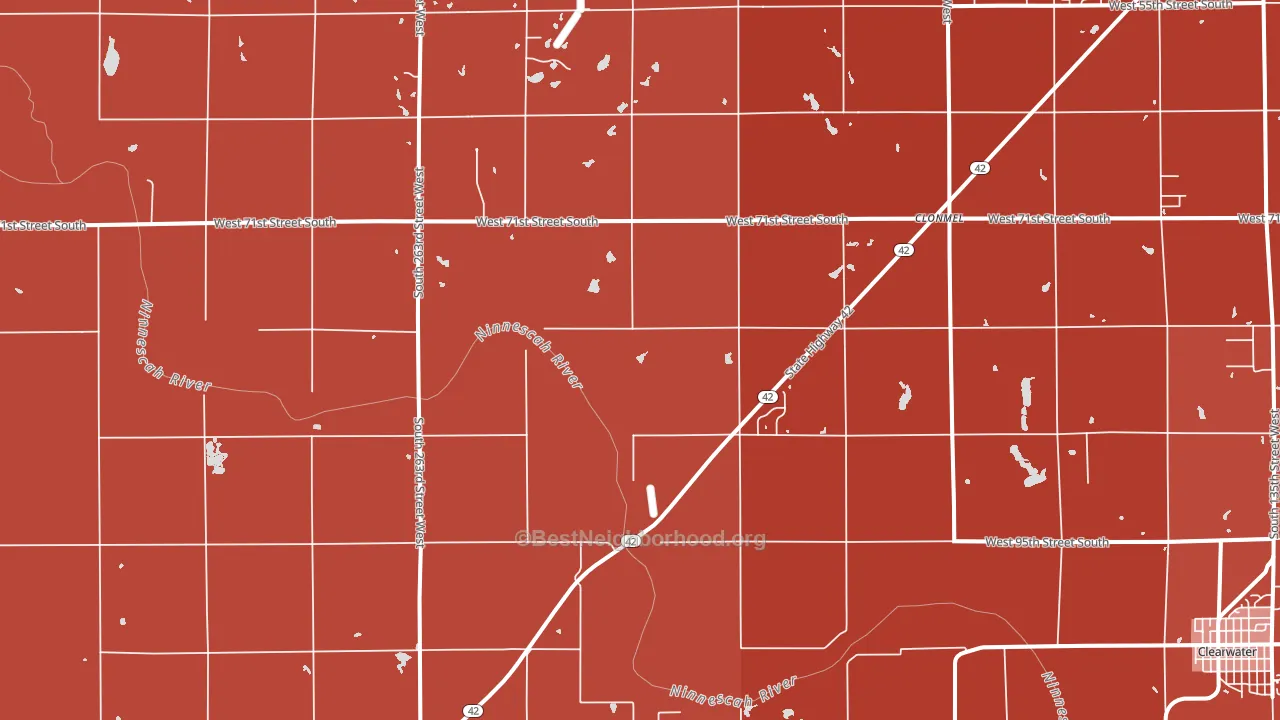 67149, KS block-group political-lean map