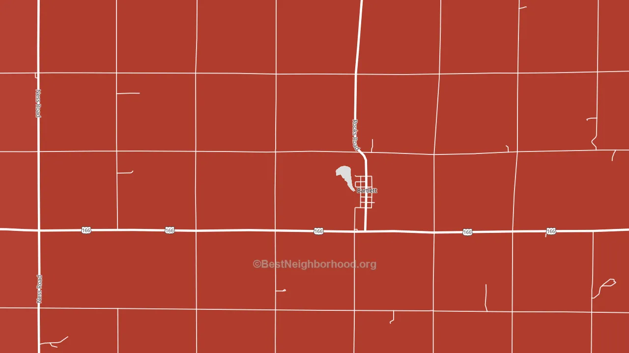 67332, KS block-group political-lean map