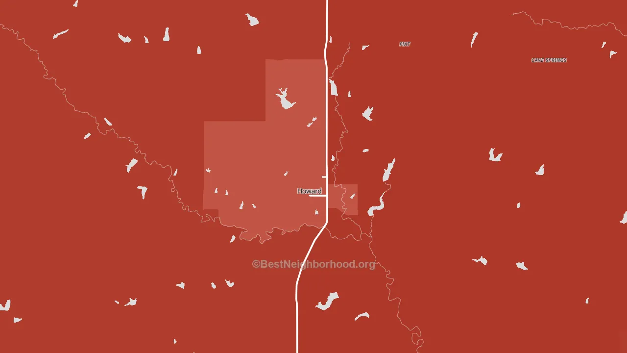 67349, KS block-group political-lean map