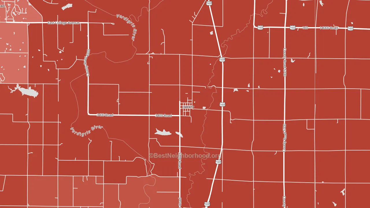 67351, KS block-group political-lean map