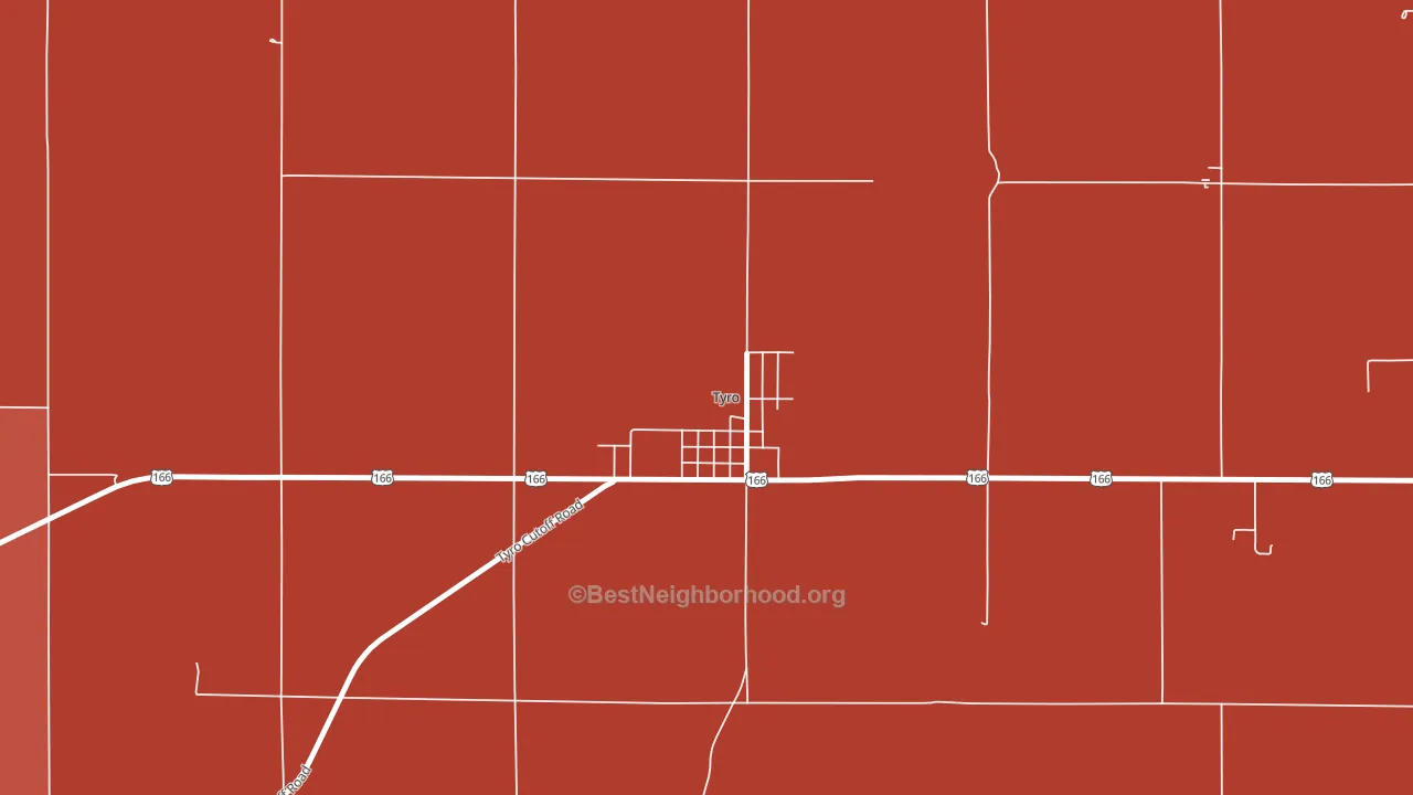 67364, KS block-group political-lean map