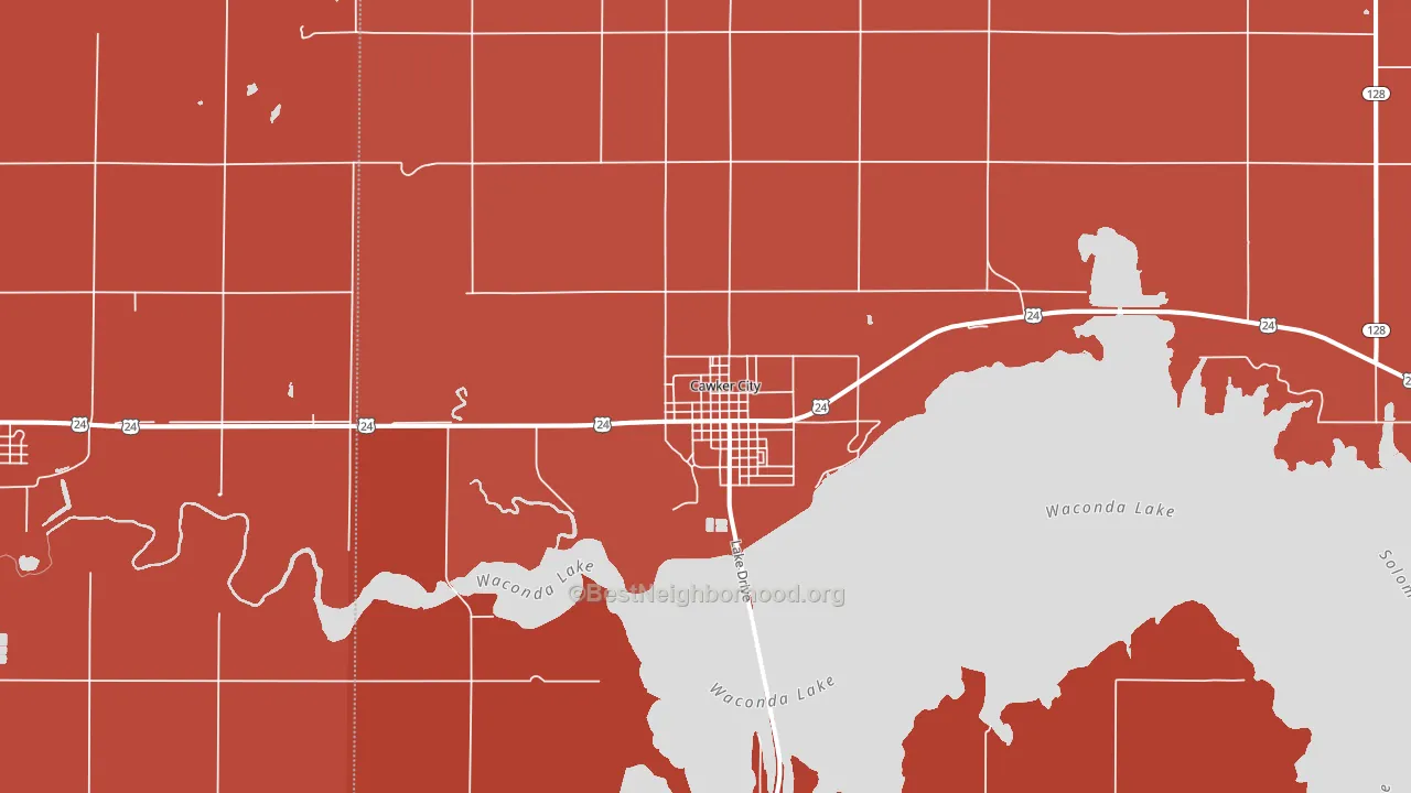 67430, KS block-group political-lean map