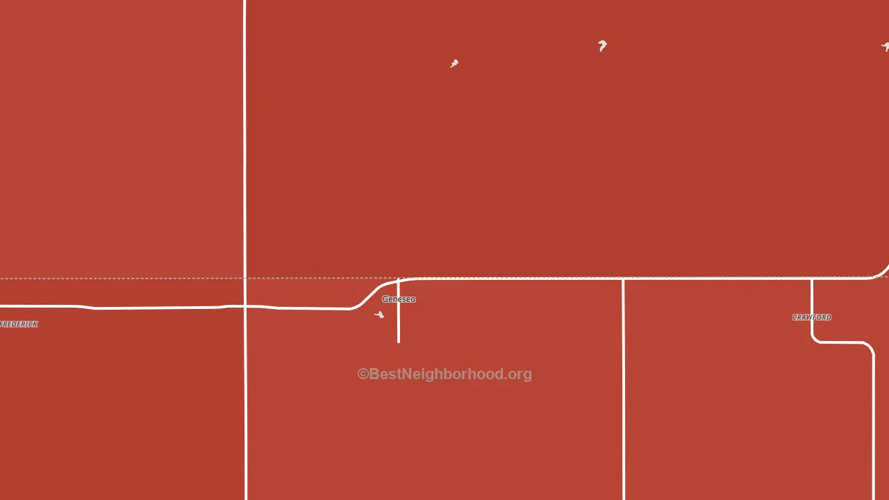 67444, KS block-group political-lean map