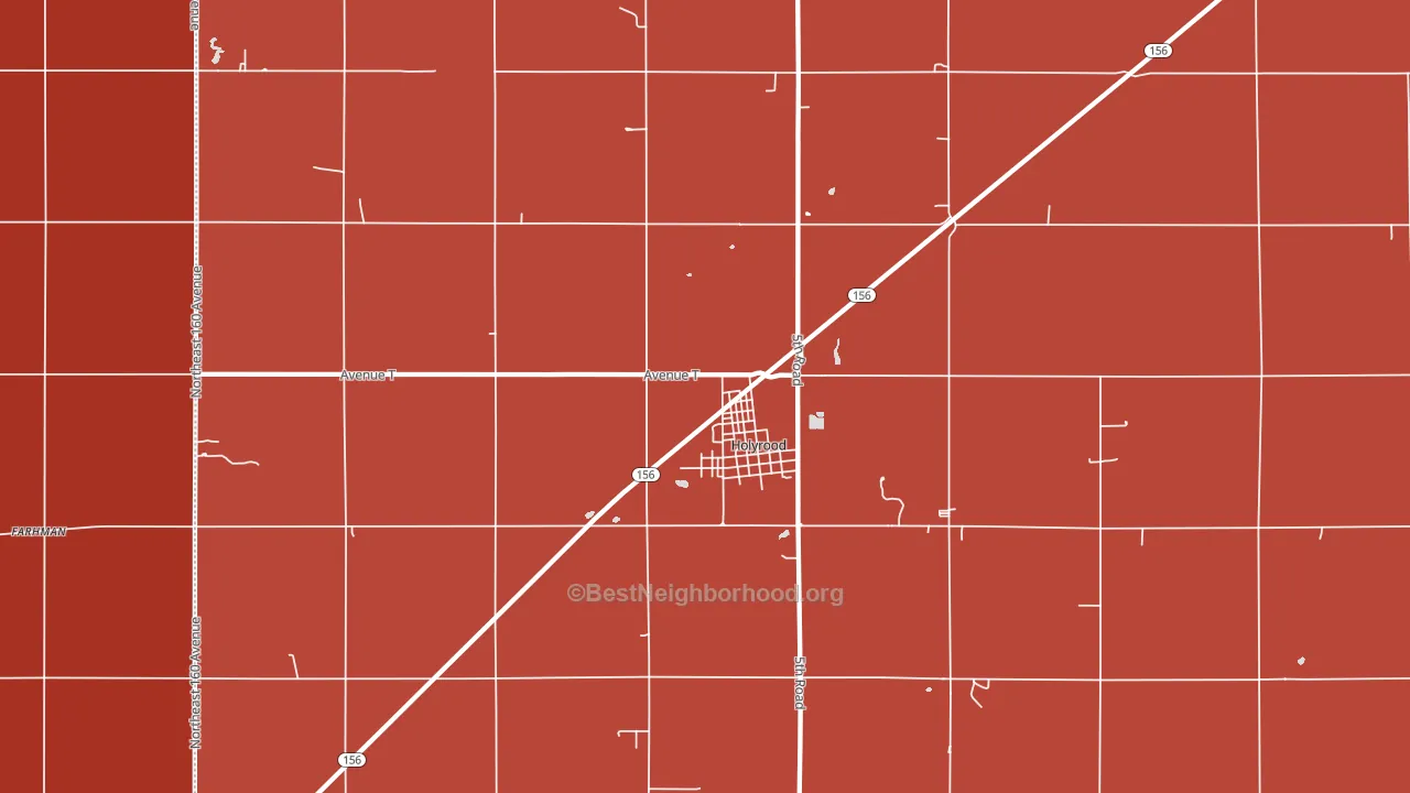 67450, KS block-group political-lean map