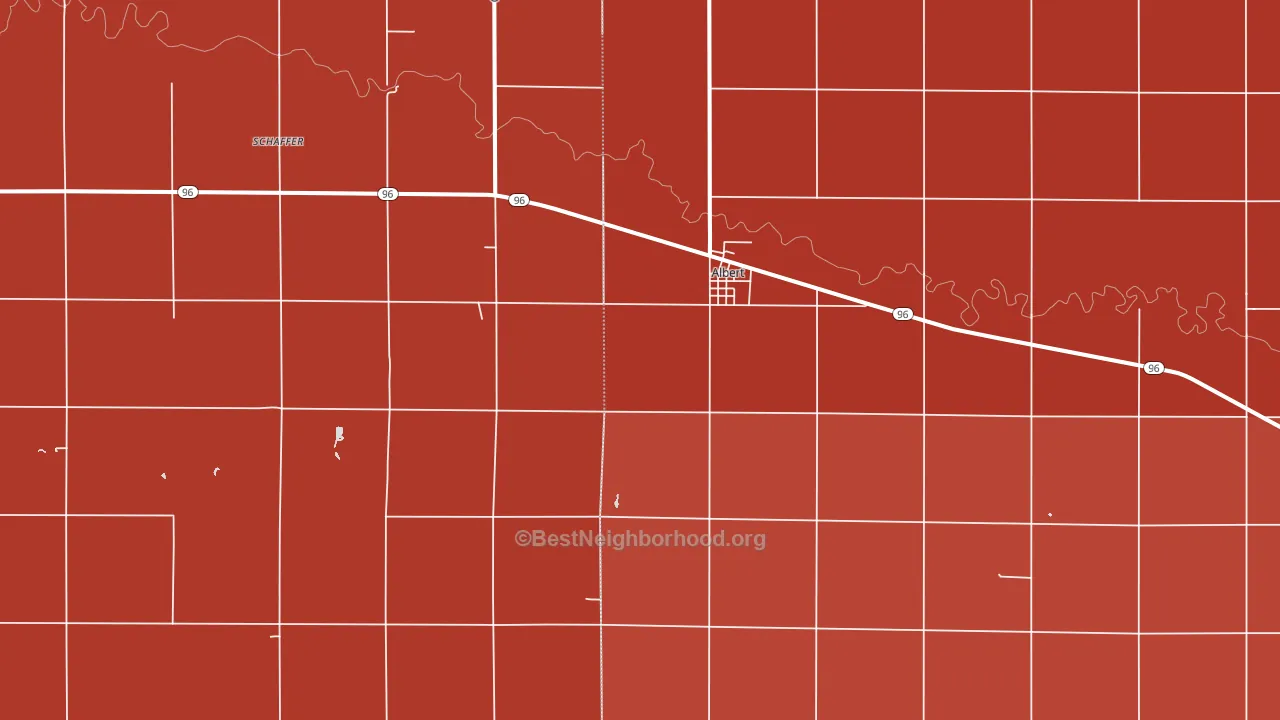67511, KS block-group political-lean map