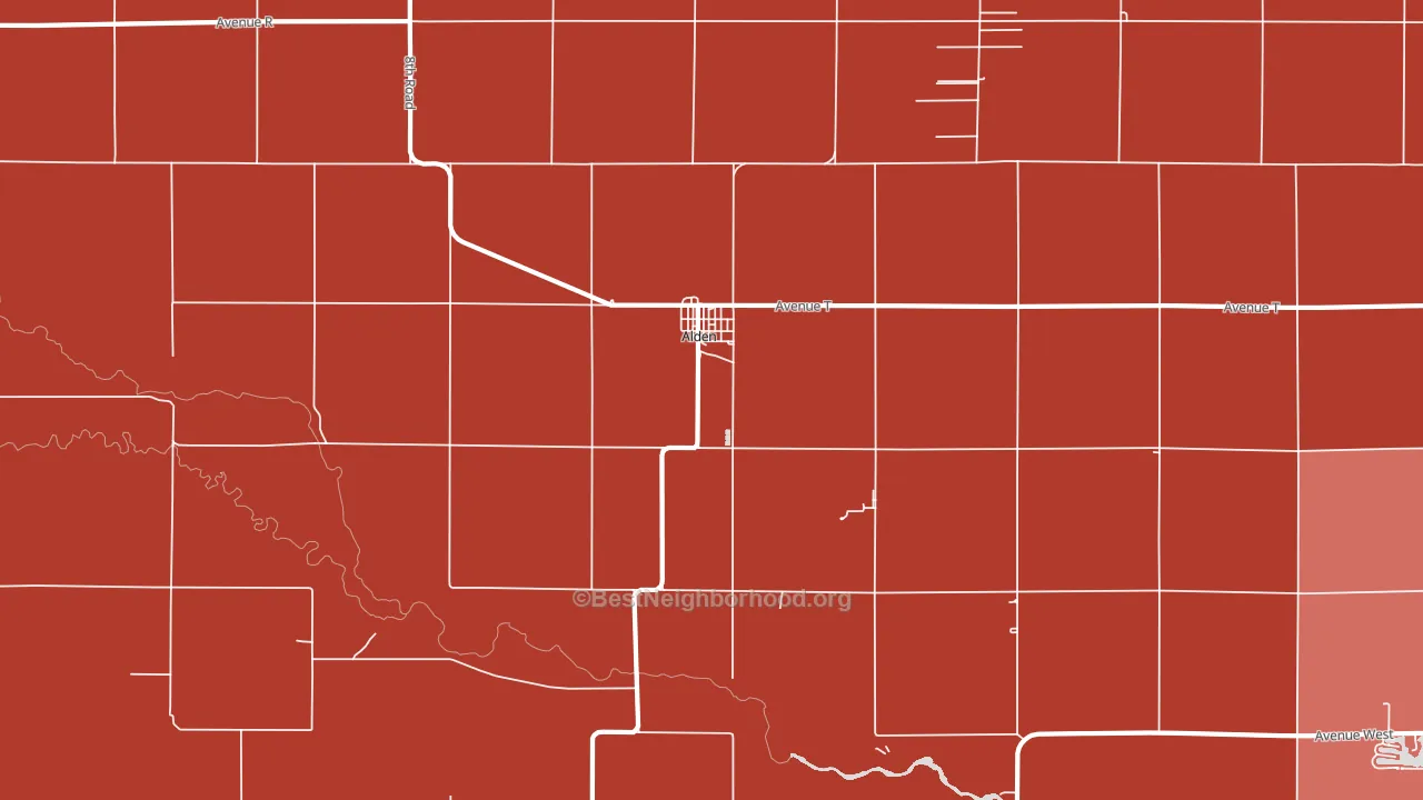 67512, KS block-group political-lean map