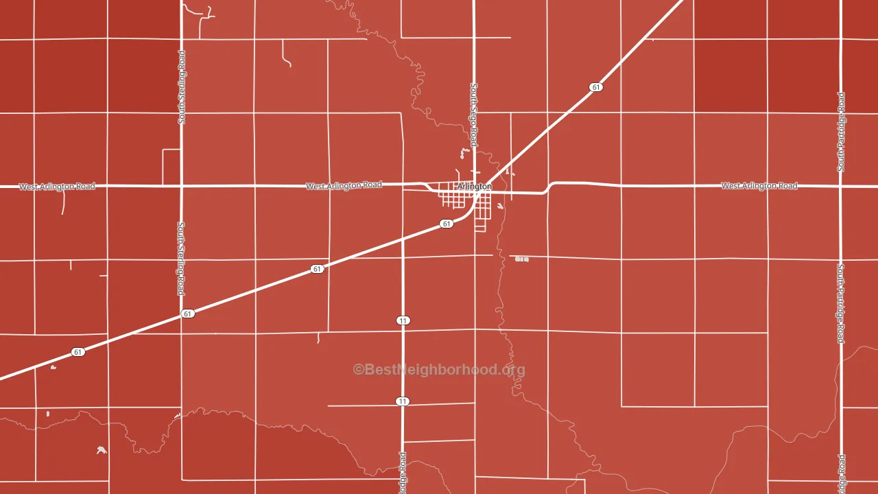 67514, KS block-group political-lean map