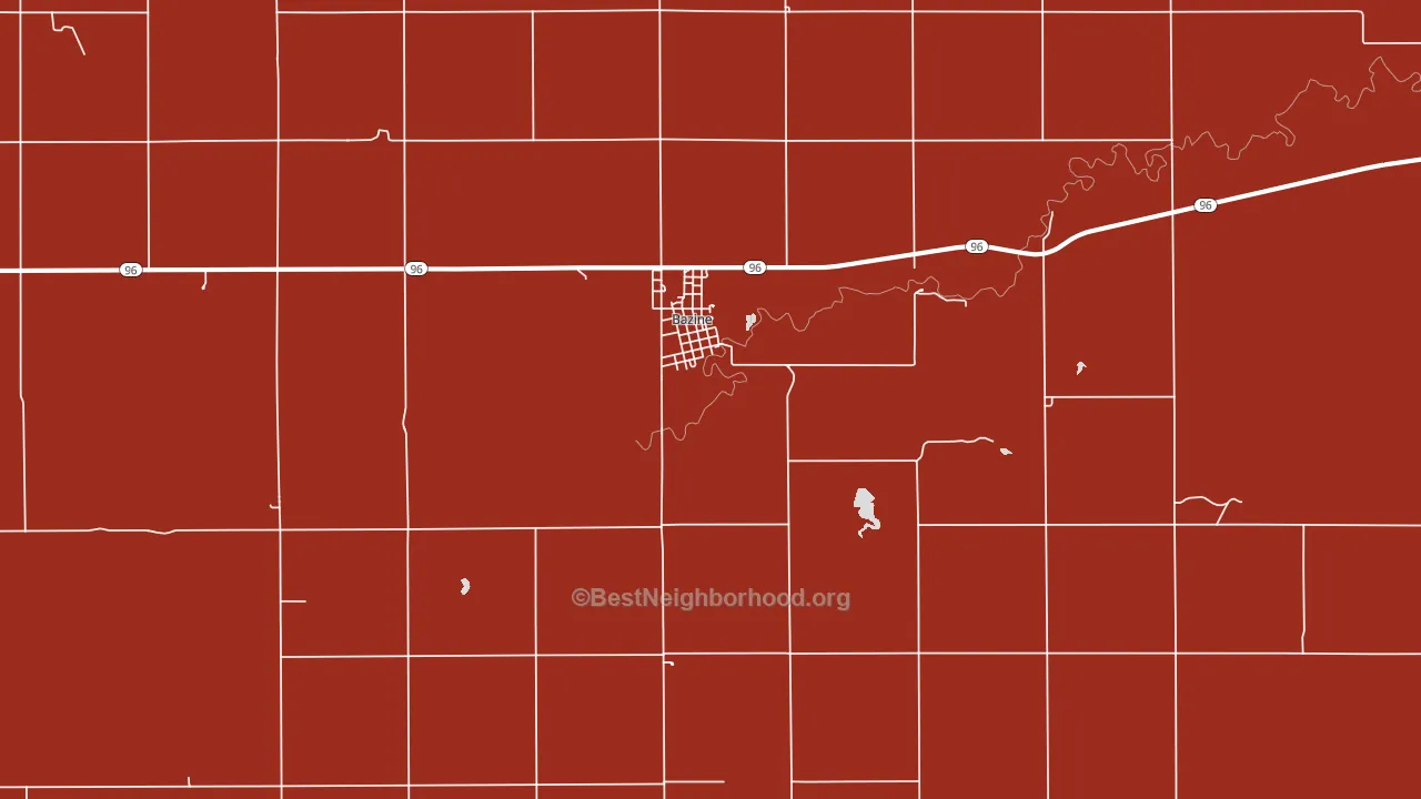 67516, KS block-group political-lean map
