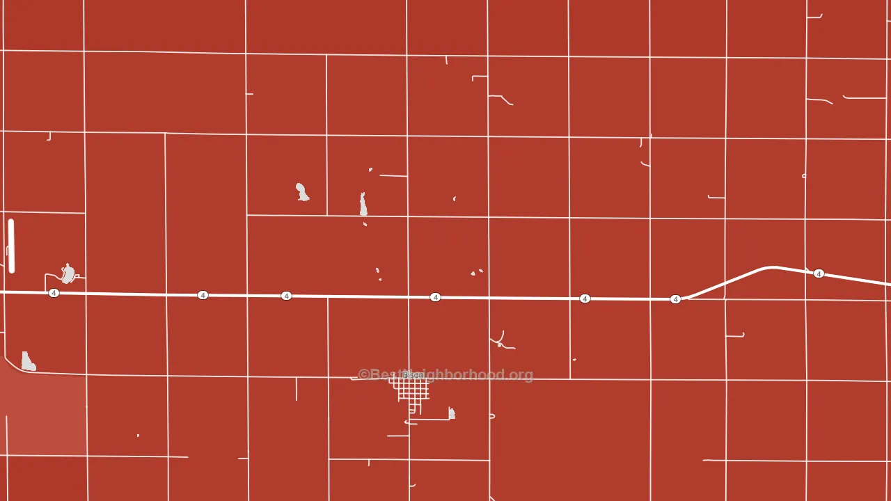 67520, KS block-group political-lean map