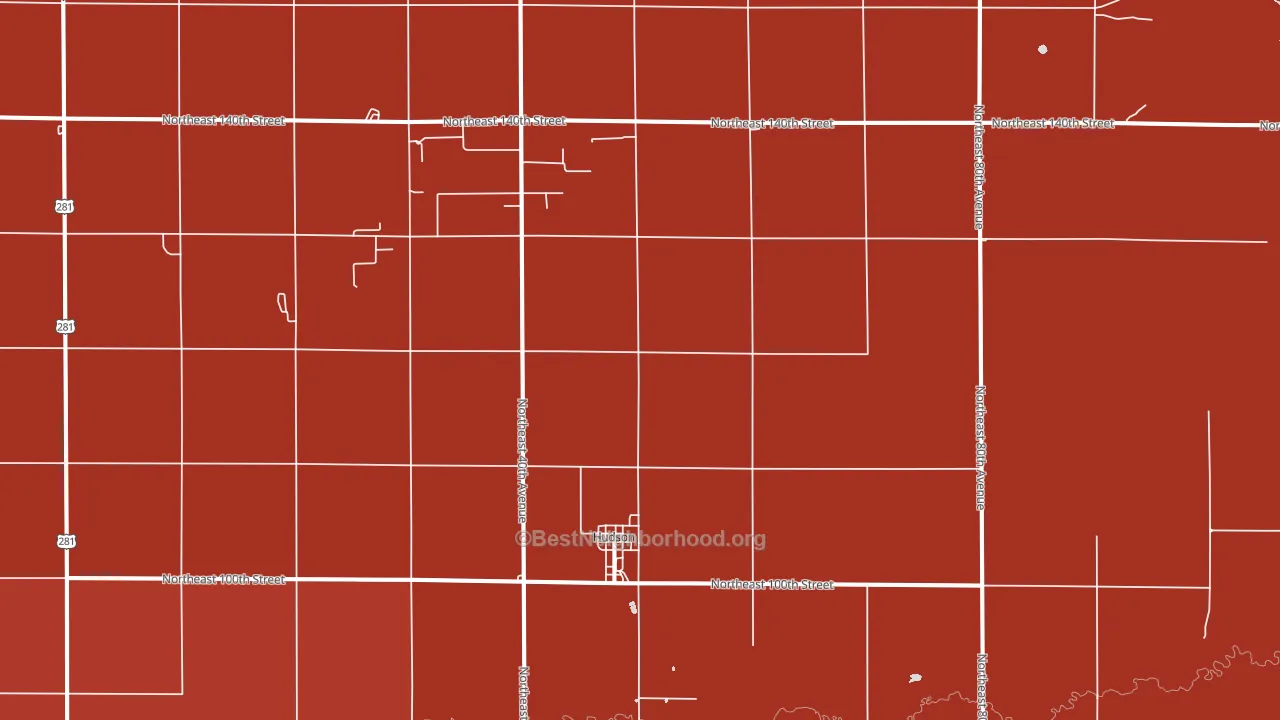 67545, KS block-group political-lean map