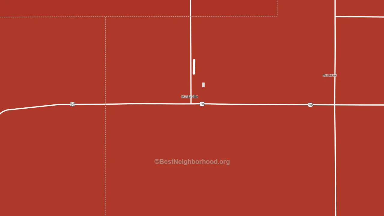 67557, KS block-group political-lean map