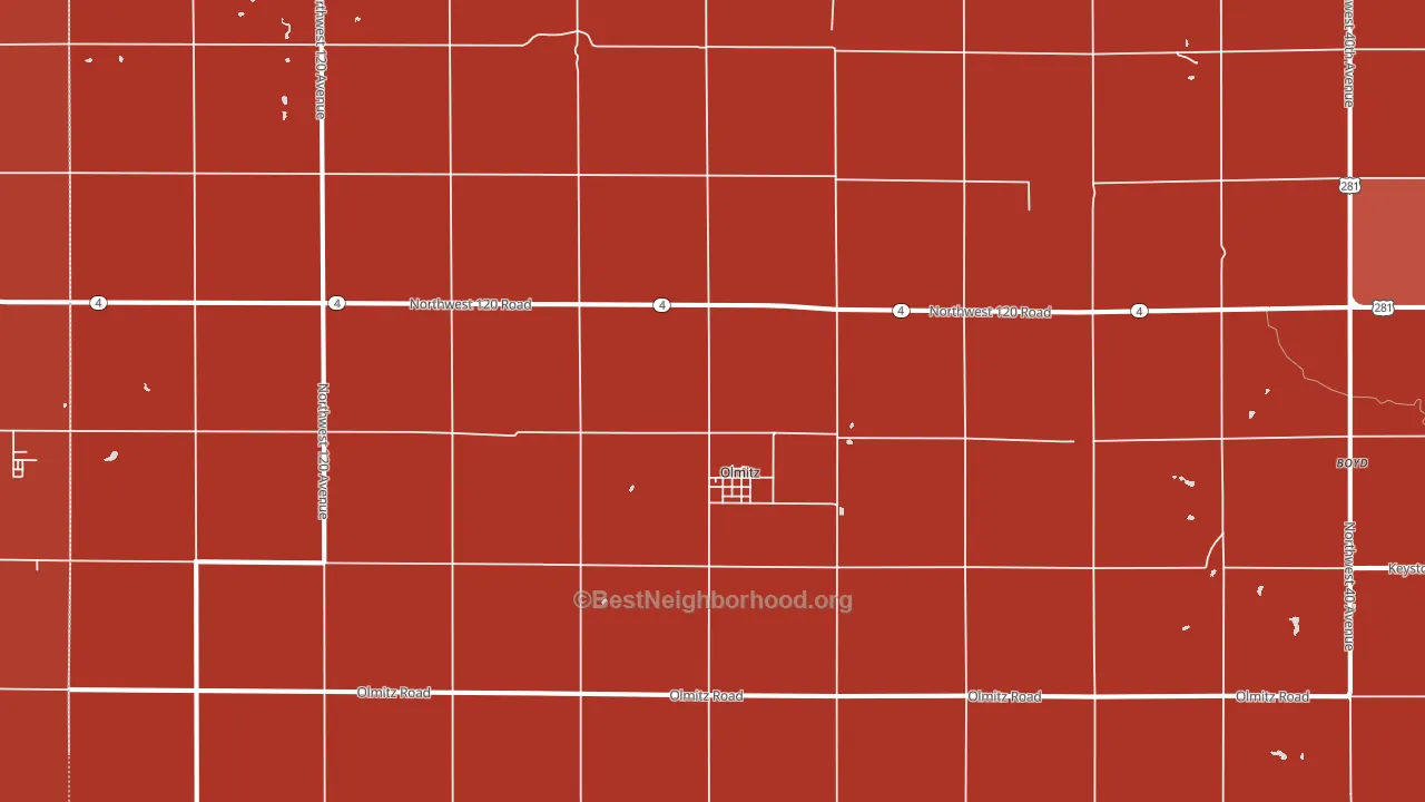 67564, KS block-group political-lean map