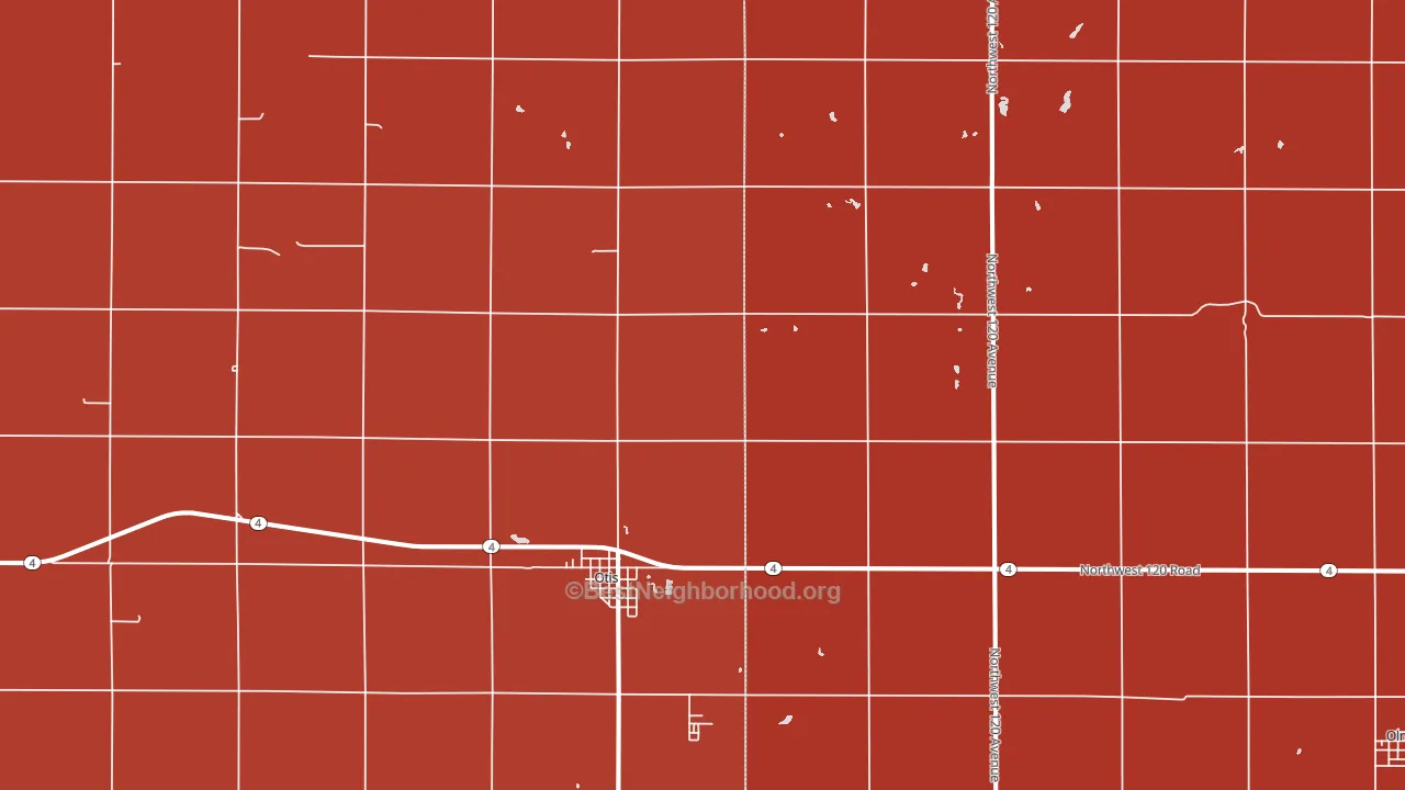 67565, KS block-group political-lean map