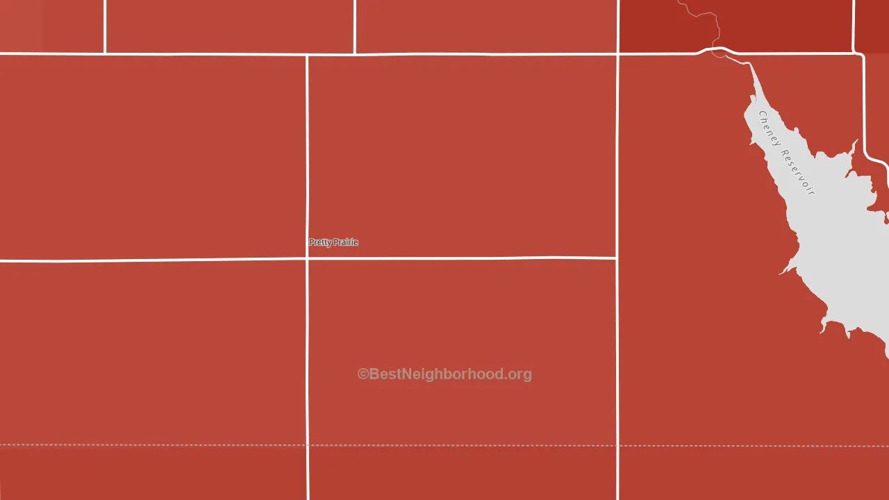 67570, KS block-group political-lean map