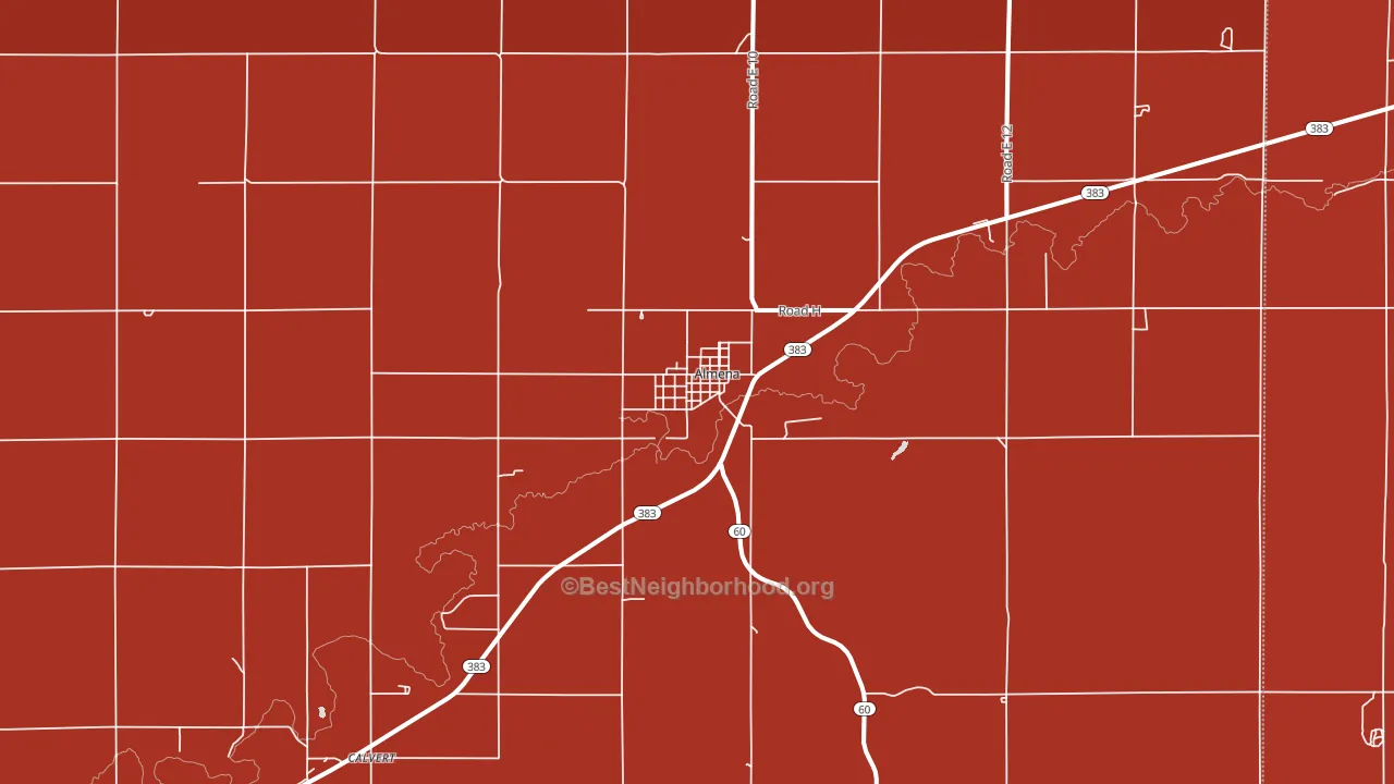67622, KS block-group political-lean map
