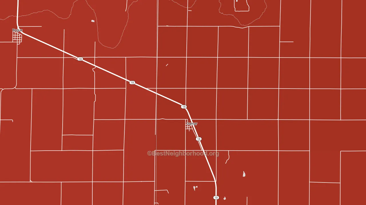 67632, KS block-group political-lean map