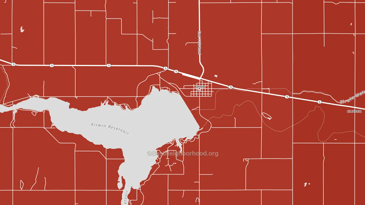 67644, KS block-group political-lean map