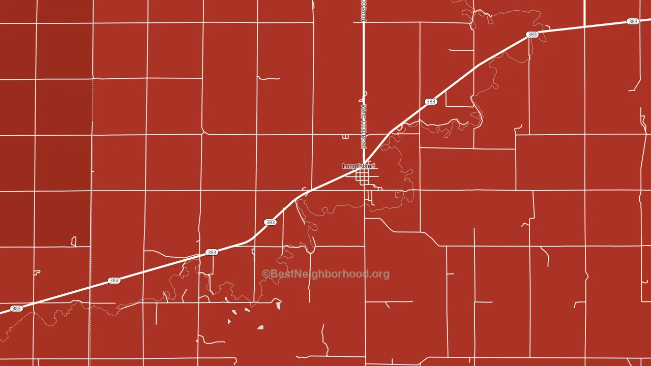 67647, KS block-group political-lean map