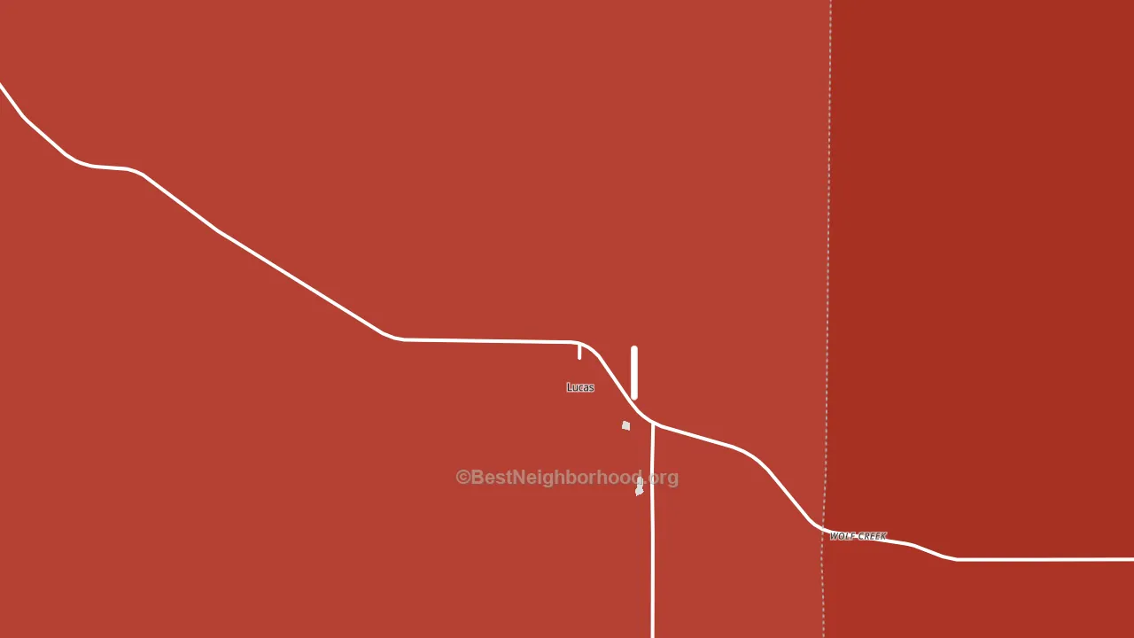 67648, KS block-group political-lean map