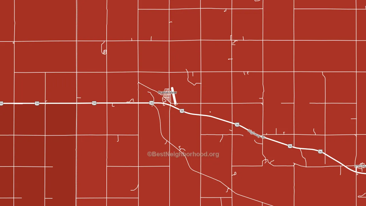67664, KS block-group political-lean map