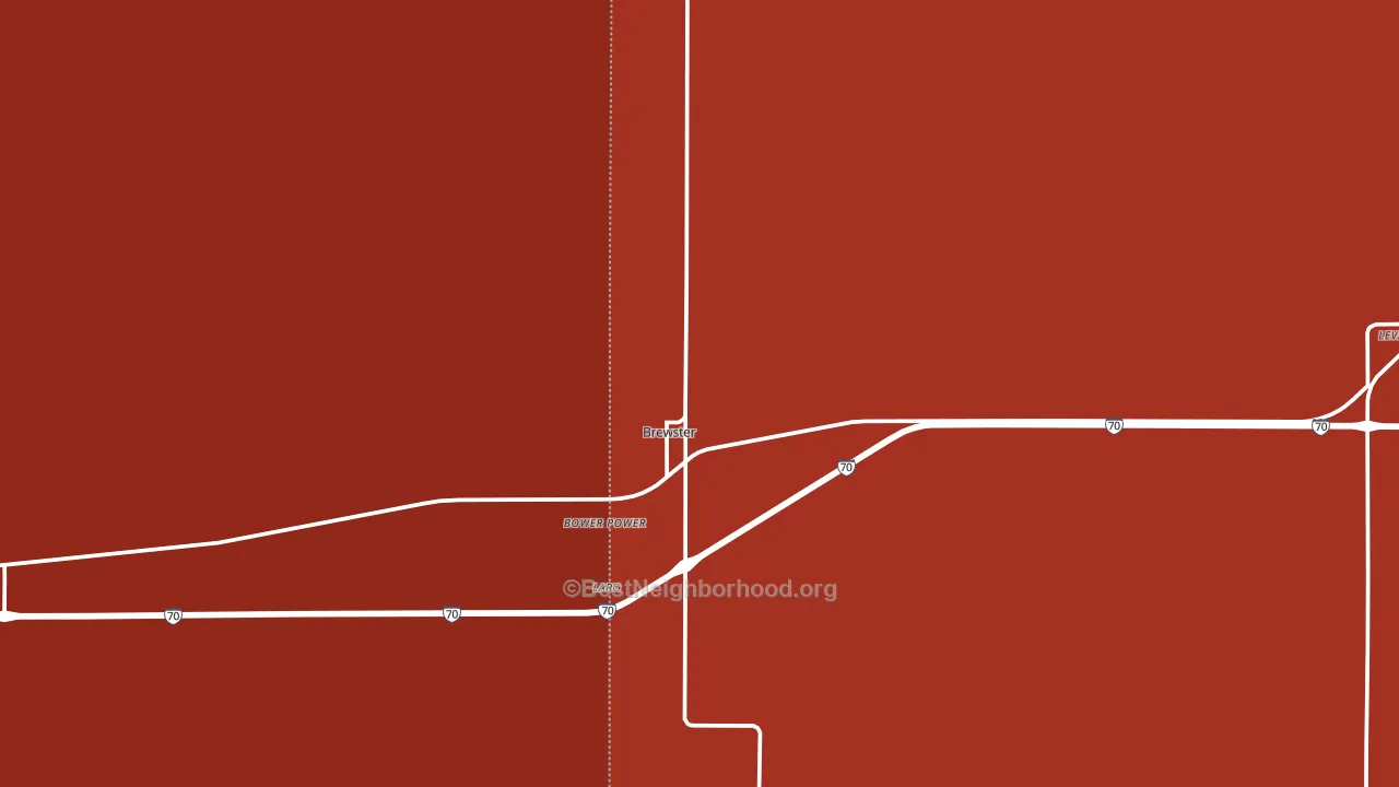 67732, KS block-group political-lean map