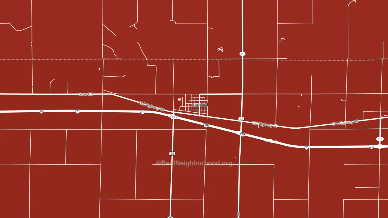 67737, KS block-group political-lean map