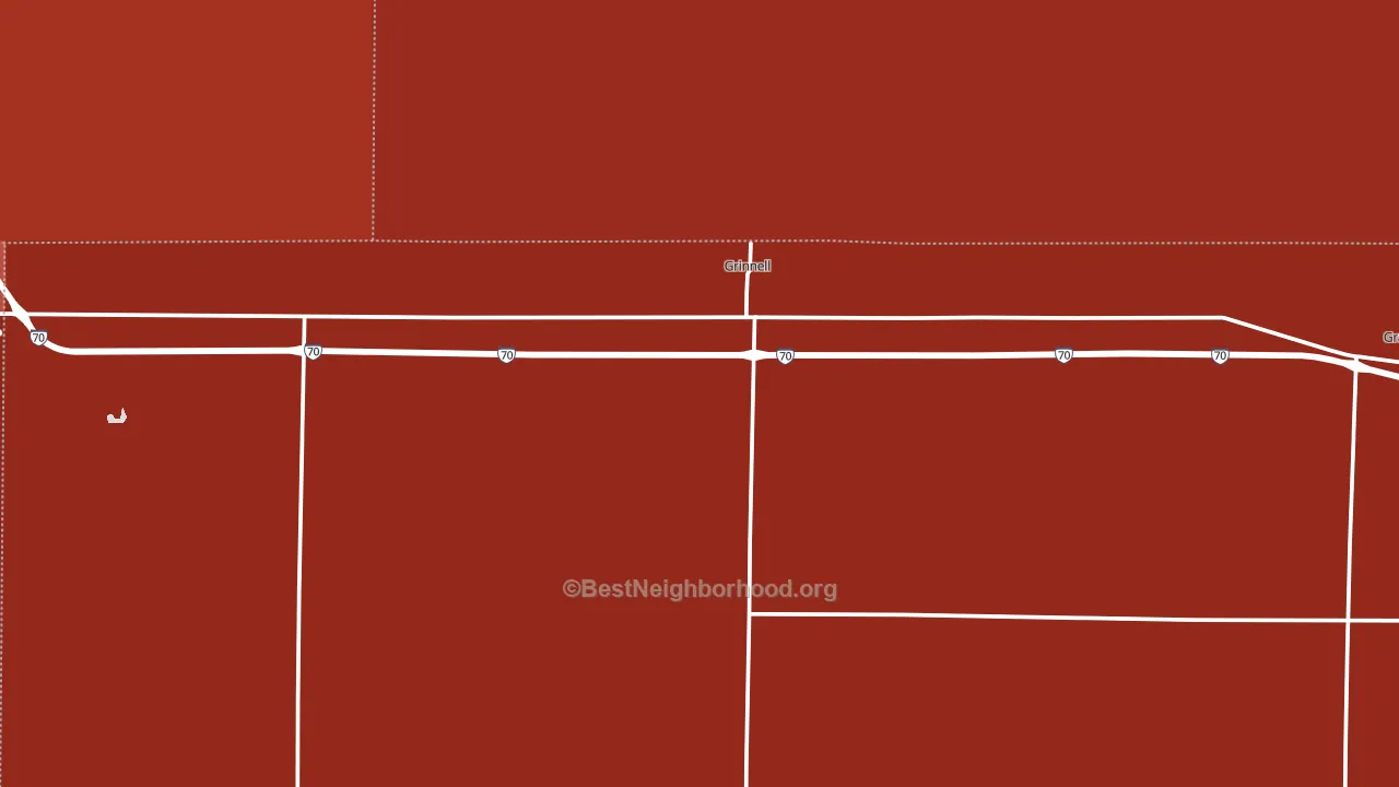 67738, KS block-group political-lean map
