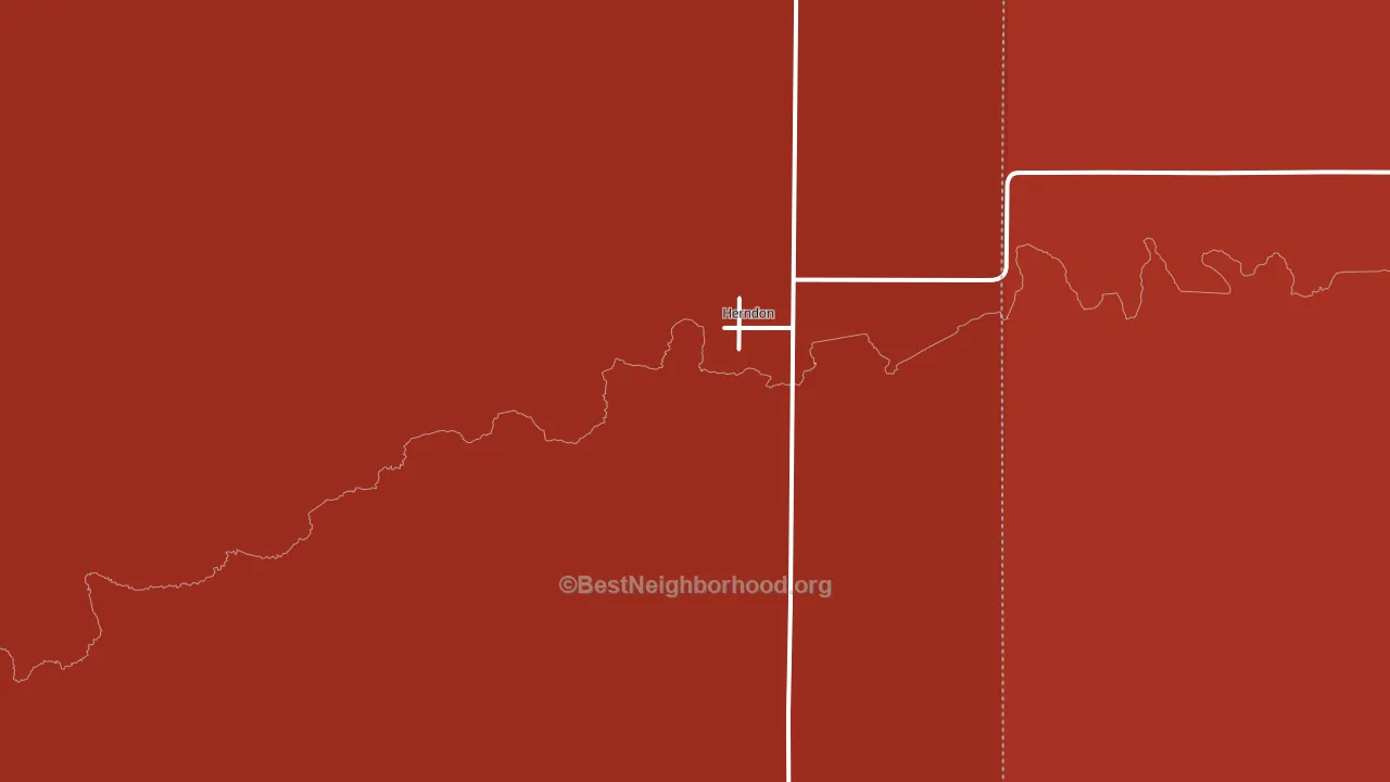 67739, KS block-group political-lean map