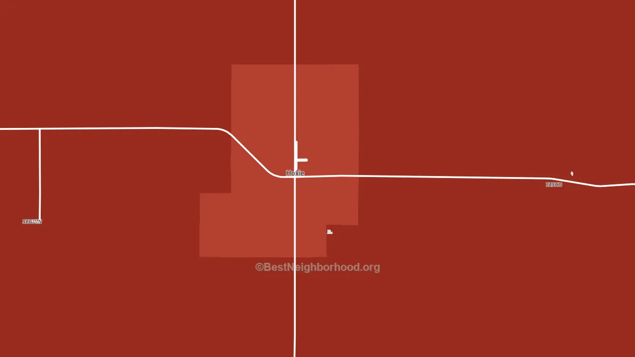 67740, KS block-group political-lean map