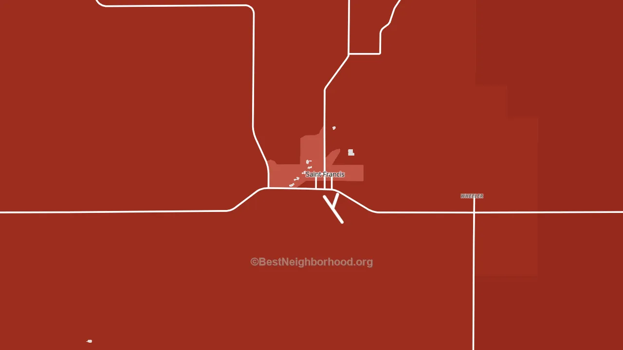 67756, KS block-group political-lean map