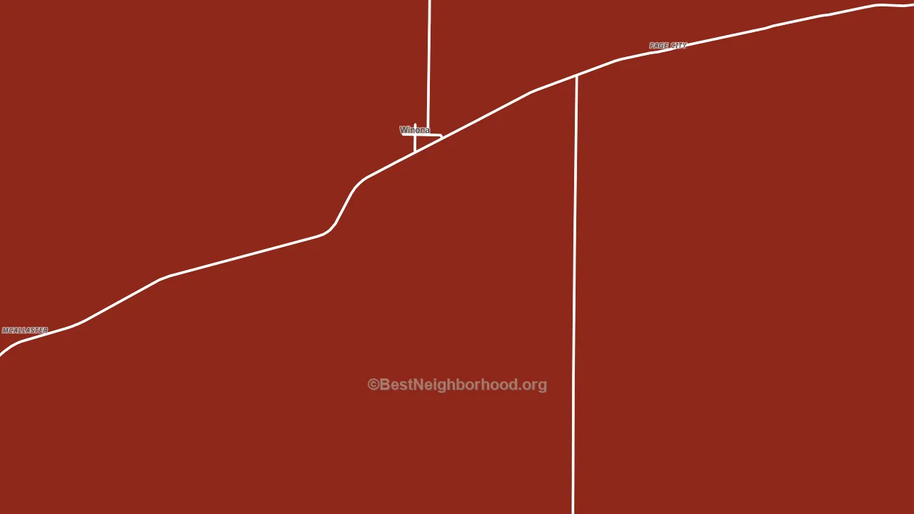 67764, KS block-group political-lean map