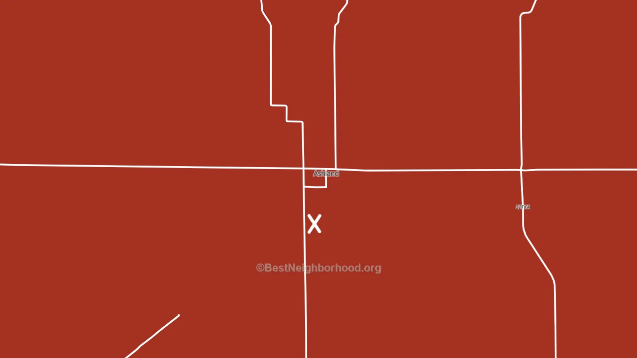 67831, KS block-group political-lean map