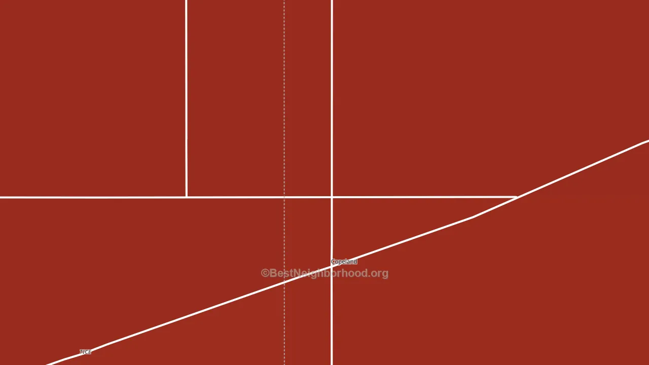 67837, KS block-group political-lean map