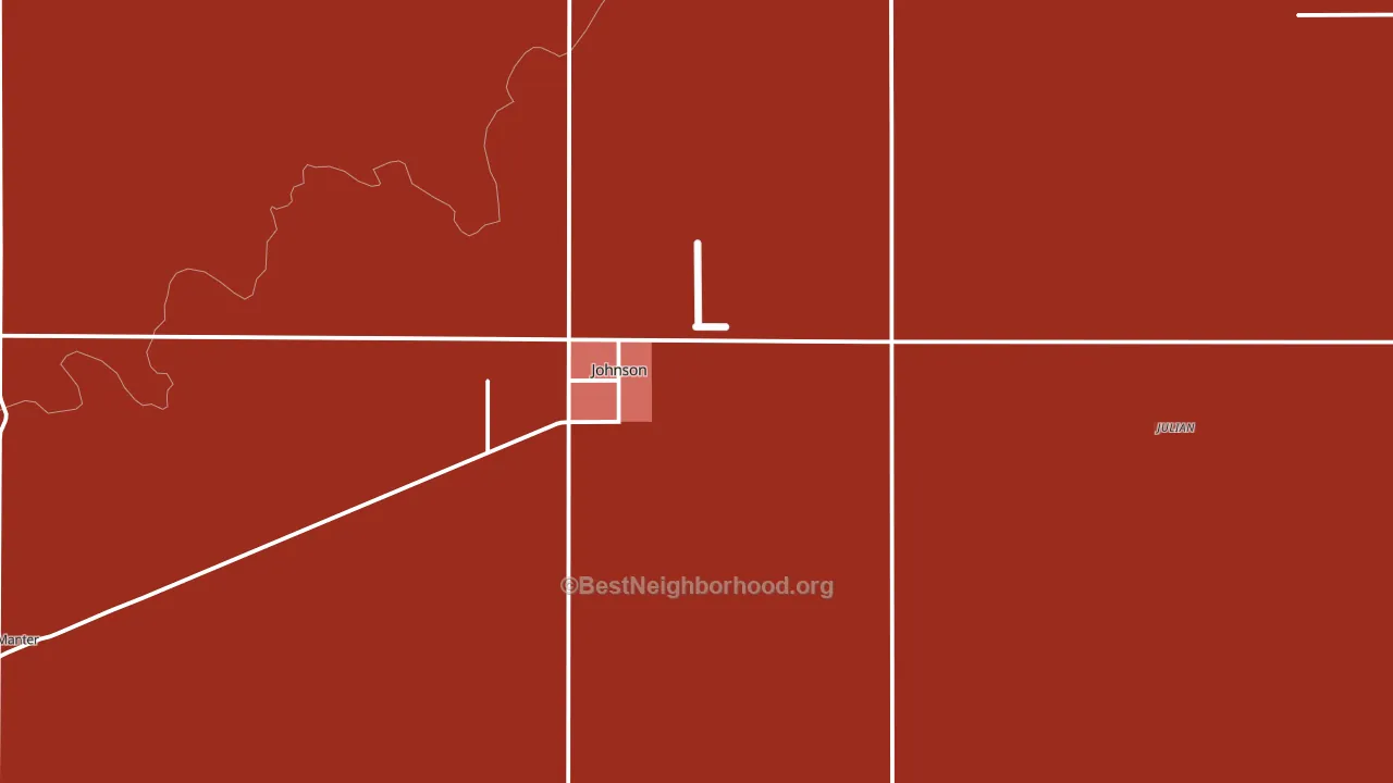 67855, KS block-group political-lean map