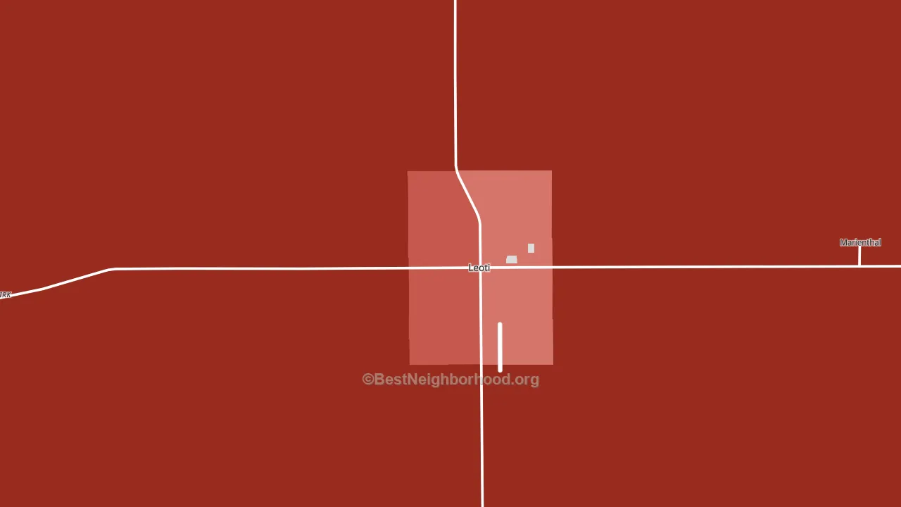 67861, KS block-group political-lean map