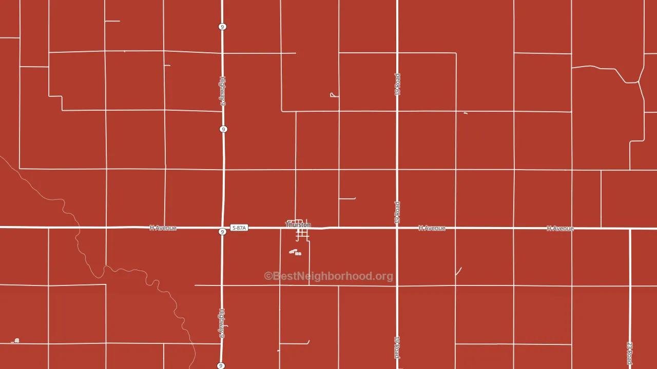 68062, NE block-group political-lean map