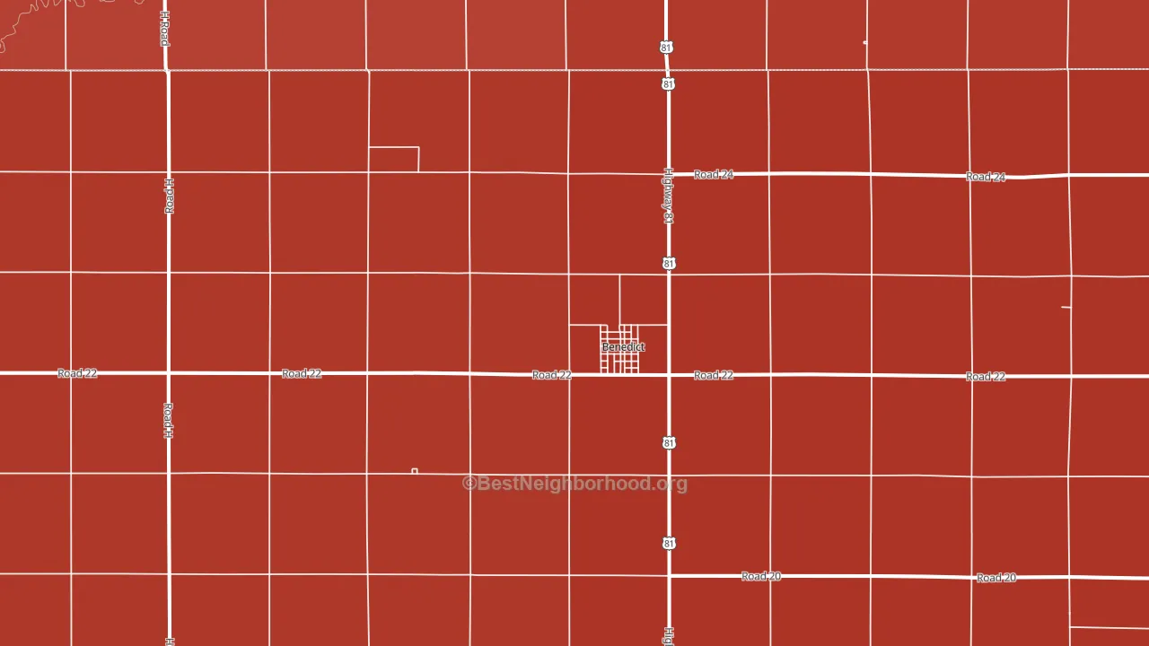 68316, NE block-group political-lean map