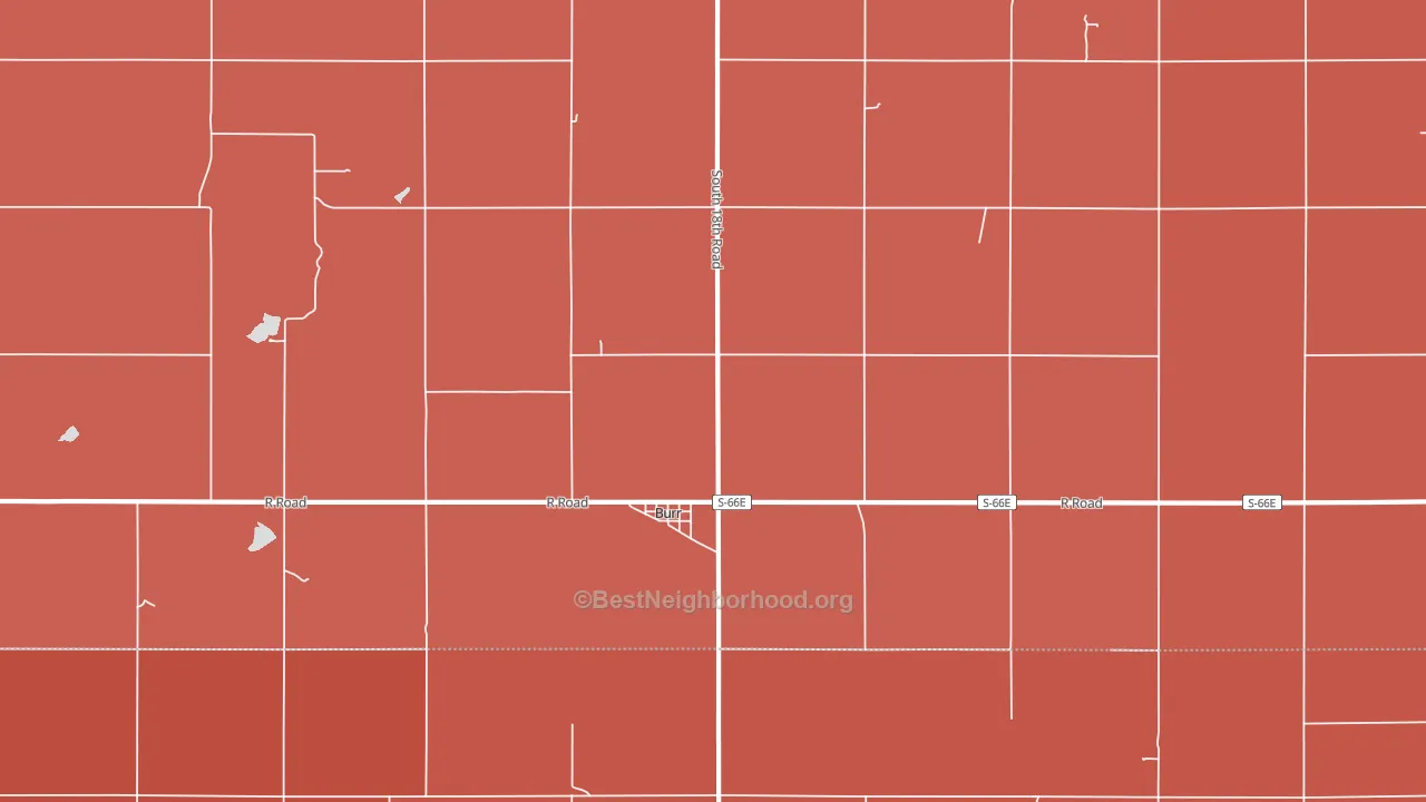 68324, NE block-group political-lean map