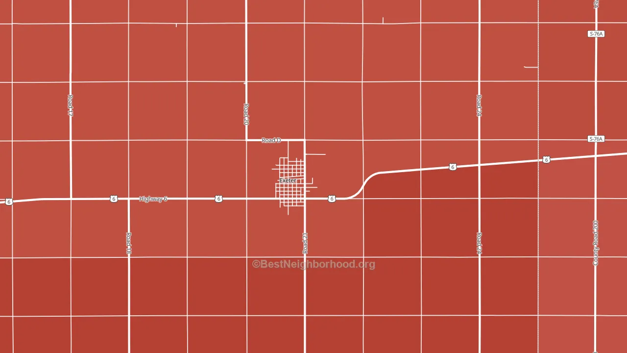68351, NE block-group political-lean map
