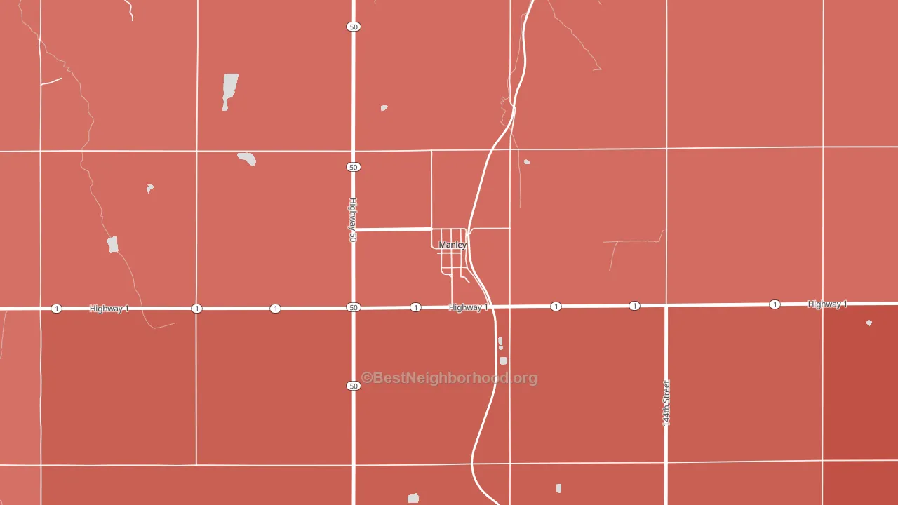 68403, NE block-group political-lean map