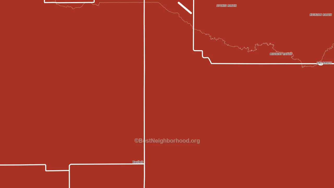 68622, NE block-group political-lean map
