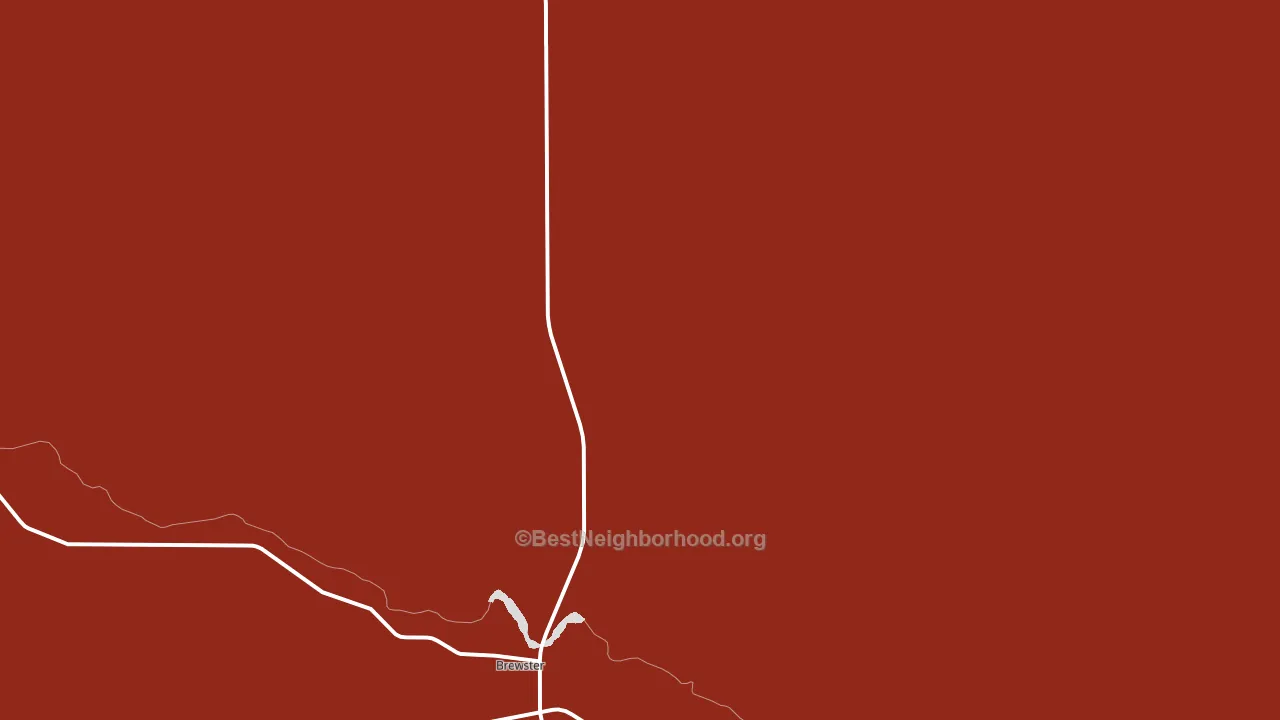 68821, NE block-group political-lean map